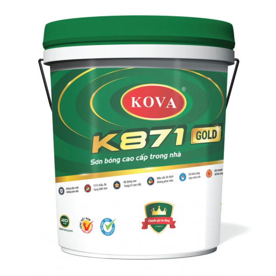 Sơn bóng cao cấp trong nhà KOVA