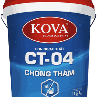 Sơn ngoại thất cao cấp KOVA CT-04 CHỐNG THẤM
